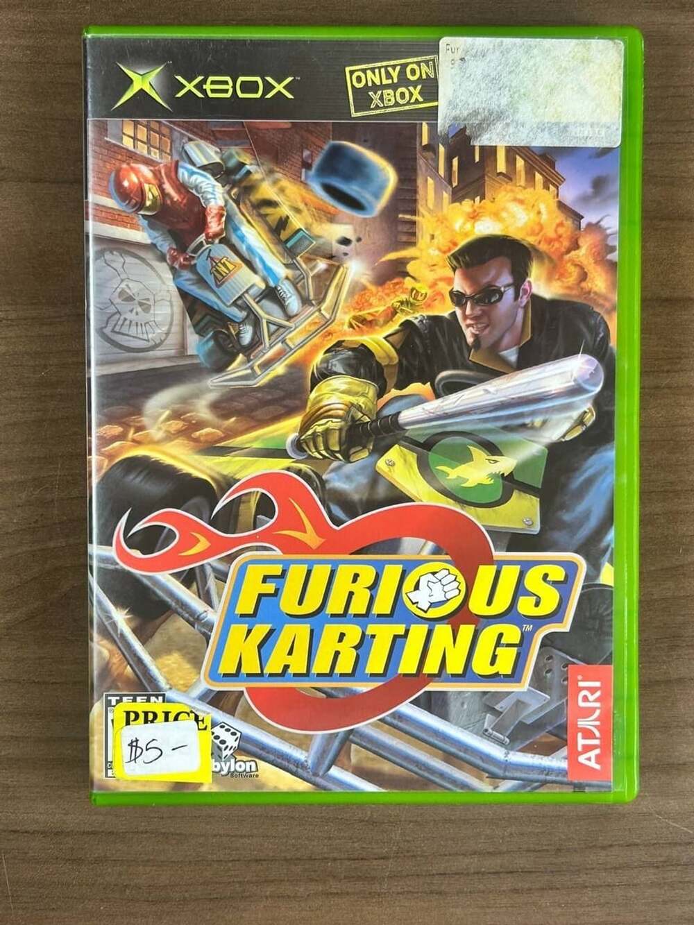 Furious Karting Original Xbox 2003 CIB w/ Manual Atari NTSC